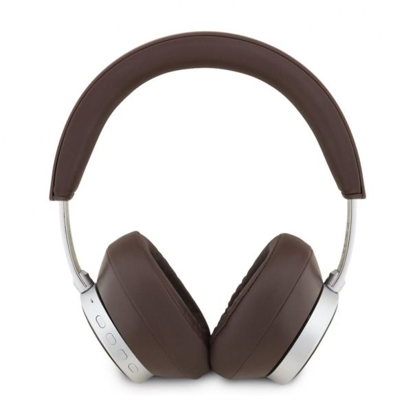 GUESS Bluetooth slusalice ENC Saffiano Triangle Logo braon (GUBHC15PGMRTRW) - EP3193106