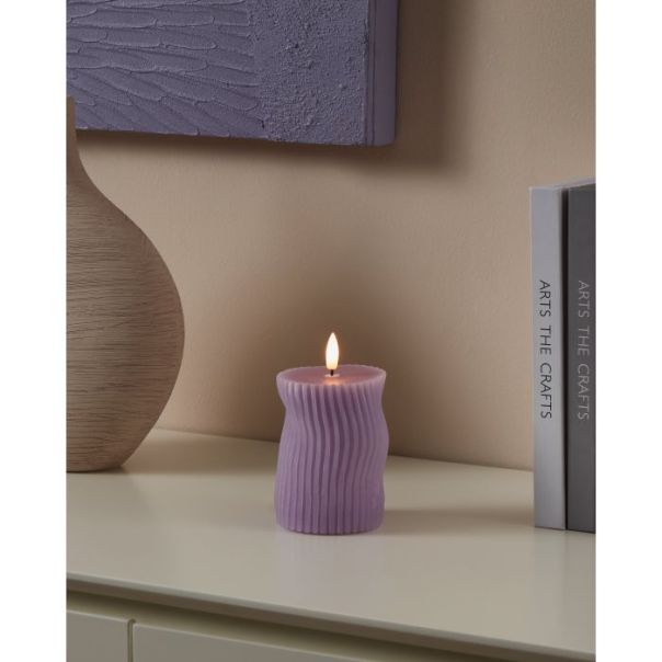EGLO Sveća od voska na baterije Otobe, ljubičasta - 422447