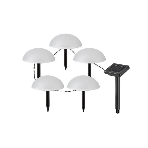Rabalux Solarna rasveta Treppio LED 1W crna (77008) - 77008