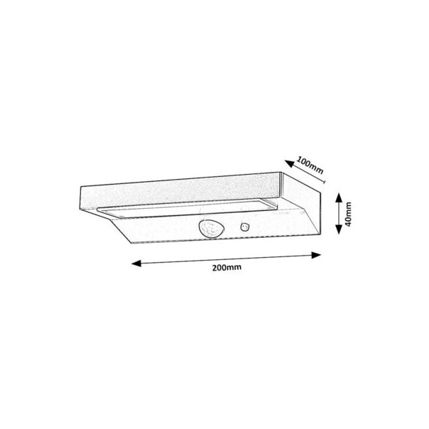 Rabalux Solarna rasveta Korana LED 6W crna (77023) - 77023