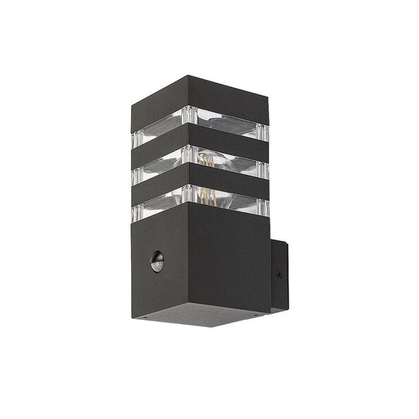 Rabalux Spoljna zidna rasveta Ankara E27 1x MAX 12W antracit siva (77025) - 77025