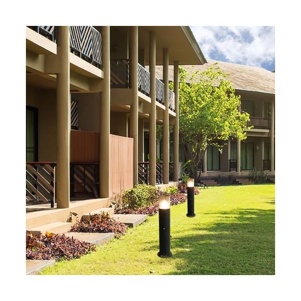 Rabalux Spoljna podna rasveta Teplice E27 1x MAX 12W mat crno (77027) - 77027