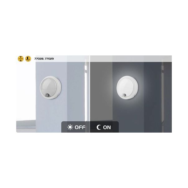 Rabalux Spoljna zidna rasveta Hitura LED 15W crna (77028) - 77028