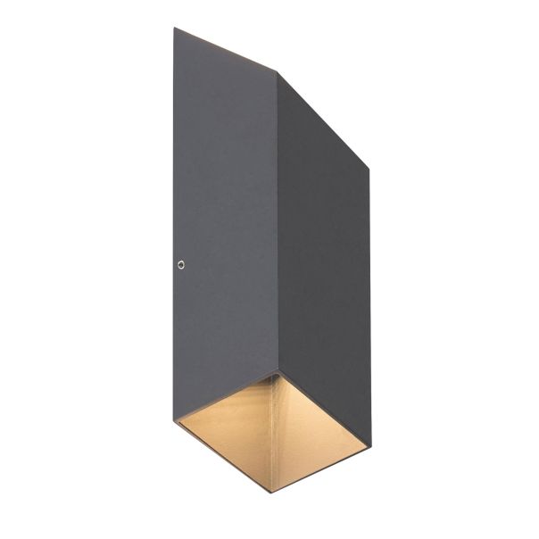 Rabalux Spoljna zidna rasveta Tilburg LED 10W antracit siva (77050) - 77050