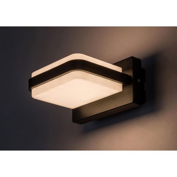 Rabalux Spoljna zidna rasveta Gendt LED 12W crna (77061) - 77061