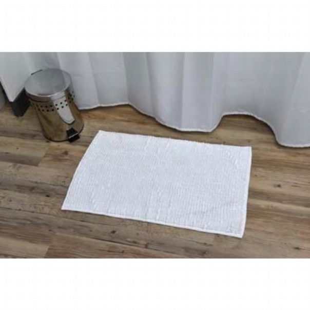 TENDANCE Tepih za kupatilo 45 x 75 cm mikrofiber, bela - 7707100