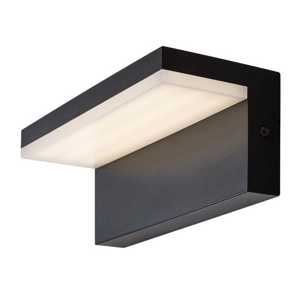 Rabalux Spoljna zidna rasveta Zaragoza LED 10W crna (77092) - 77092