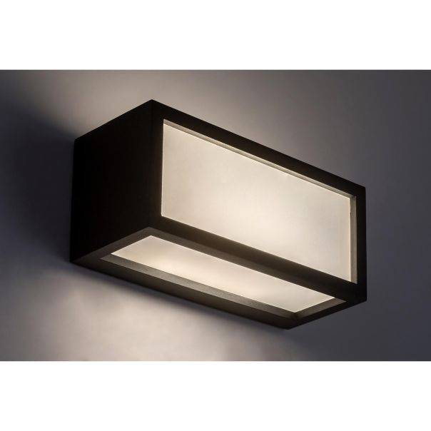 Rabalux Spoljna zidna rasveta Lublin LED 10W crna (77099) - 77099