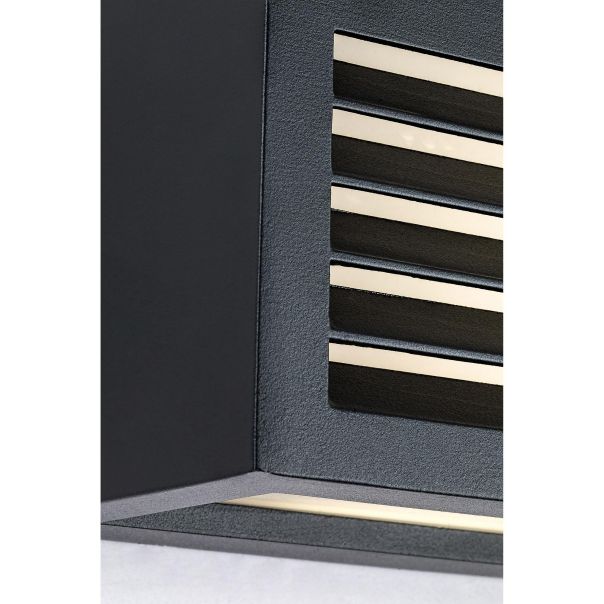 Rabalux Spoljna zidna rasveta Lublin LED 10W crna (77100) - 77100