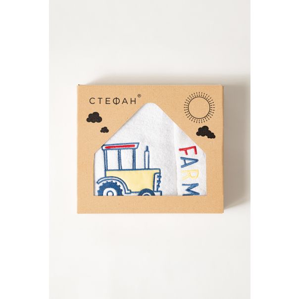 STEFAN Set peškira za dečaka Traktor 2/1 - 772-traktor