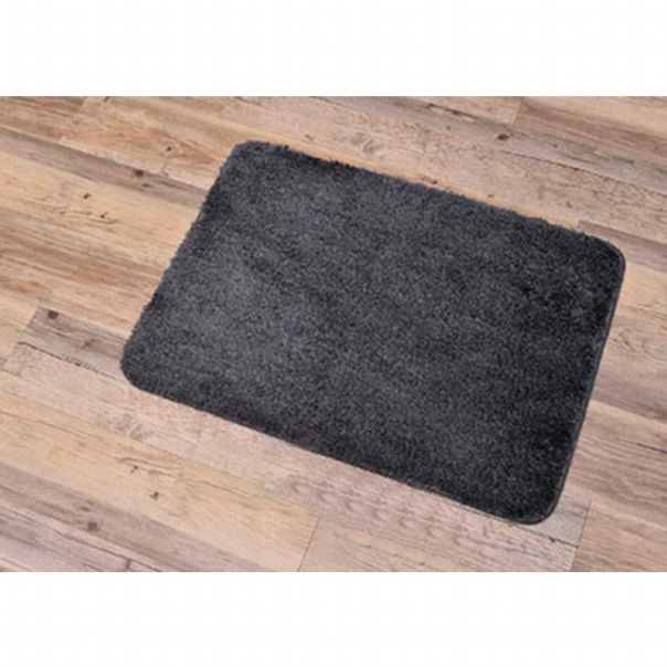 TENDANCE Tepih za kupatilo 50 x 70 cm mikrofiber latex, sivaa - 7733181-1