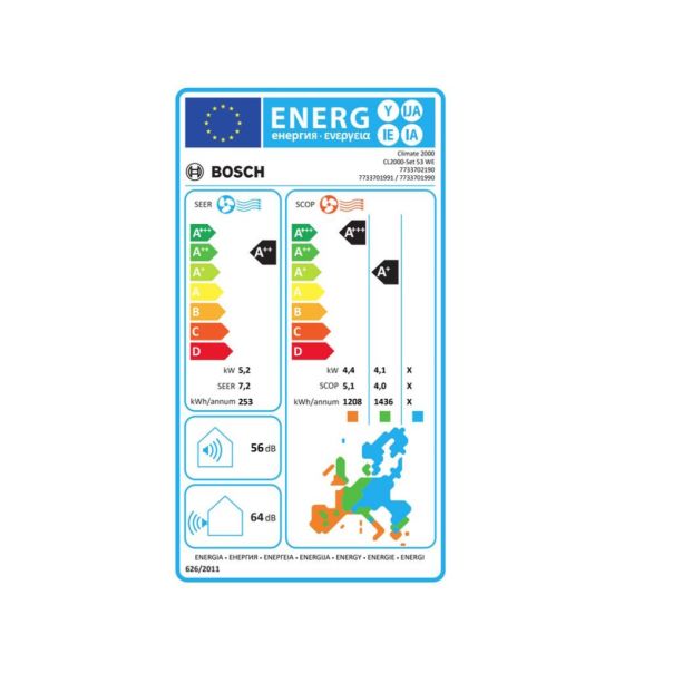 BOSCH Inverter klima Climate 2000 BAC2-1832IA - 7733701990