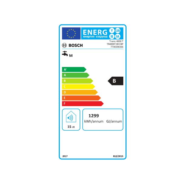 BOSCH Bojler TR4000T80EBP/akumulacioni/smart/bela - 7736506566