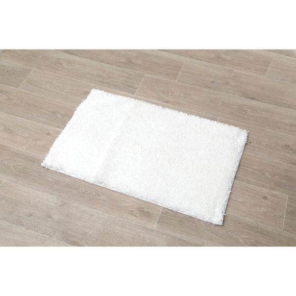 TENDANCE Tepih za kupatilo 50x80cm mikrofiber mat bela - 7742100