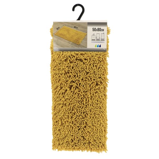TENDANCE Prostirka za kupatilo 50x80cm, žuta/zelena - 7742199