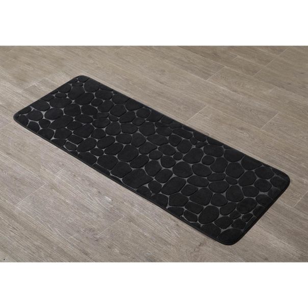 TENDANCE Tepih 45x120 cm mikrofiber crna - 7743103