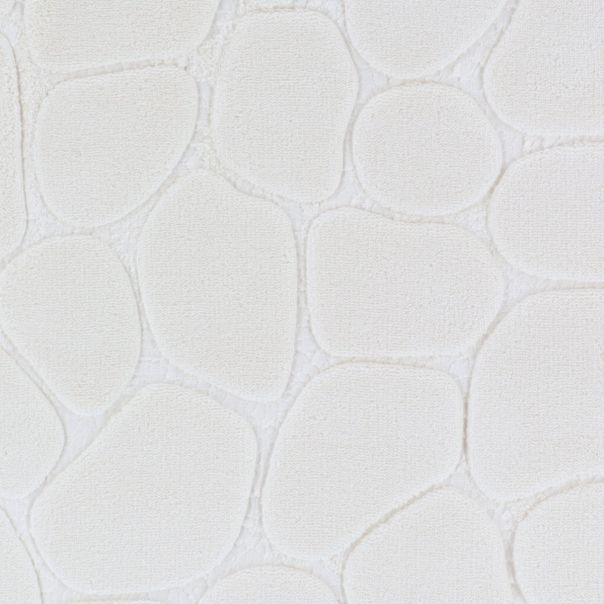 TENDANCE Prostirka za kupatilo 45x120cm Pebble, bela - 7743161