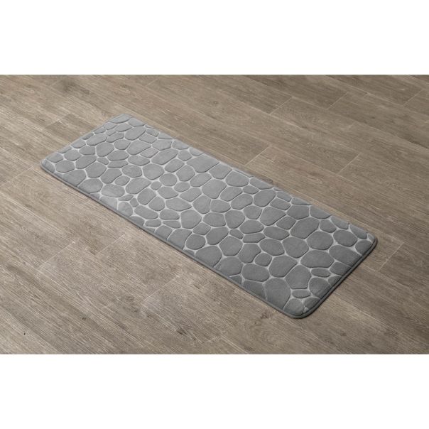 TENDANCE Tepih 45x120 cm mikrofiber svetlo siva - 7743183