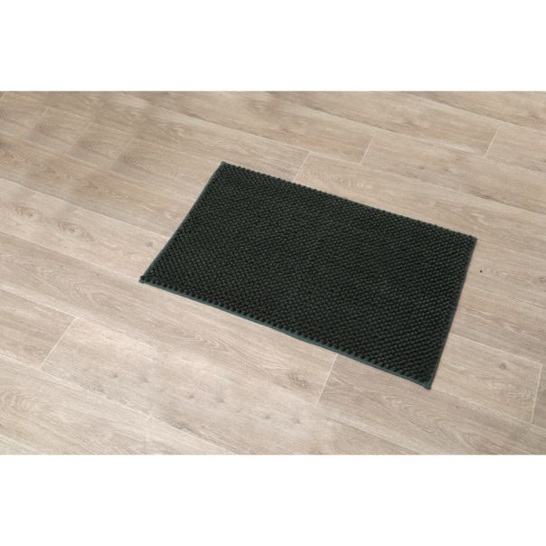 TENDANCE Tepih za kupatilo 50x80cm mikrofiber mat tamno zelena - 7744142