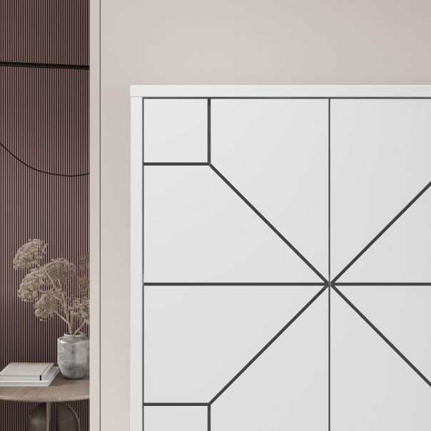 HANAH HOME Ormar Dune, bela - EP2799502