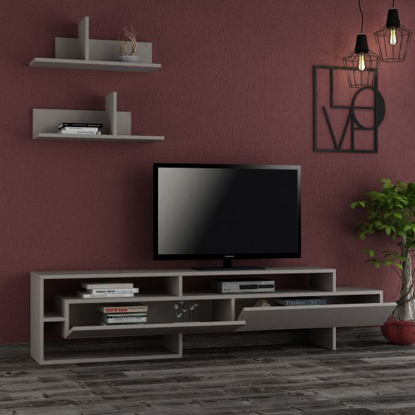 HANAH HOME TV komoda Gara, bež - 776HMS3017