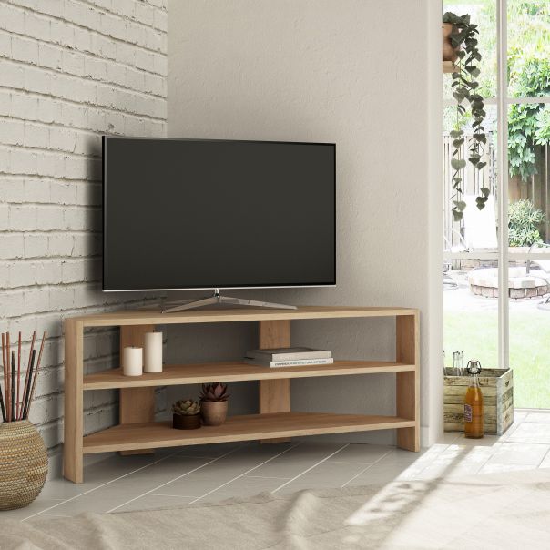 HANAH HOME Ugaona TV komoda Thales Corner, krem - 776HMS3043