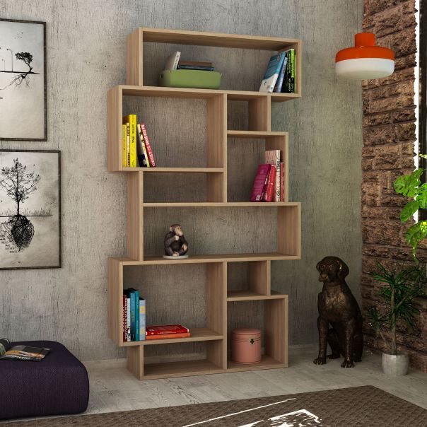 HANAH HOME Polica za knjige Karmato, krem - 776HMS3613