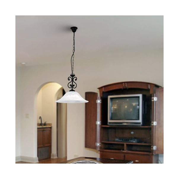 Rabalux Luster Dorothea E27 1x MAX 60W mat crno (7776) - 7776