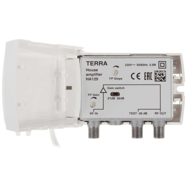 TERRA ELECTRONIC Pojačavač CATV, 27/36 dB - HA129 - 14568