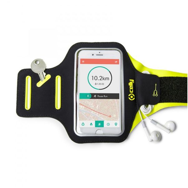 CELLY Sportska futrola ARMBAND za mobilni telefon, žuta - ARMBANDXXLYL