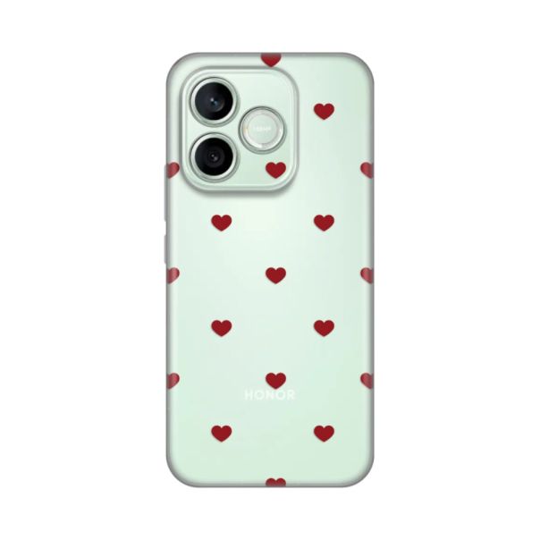 Maska za Honor 600 Lite Red Hearts Silikonska Print - EP2977131