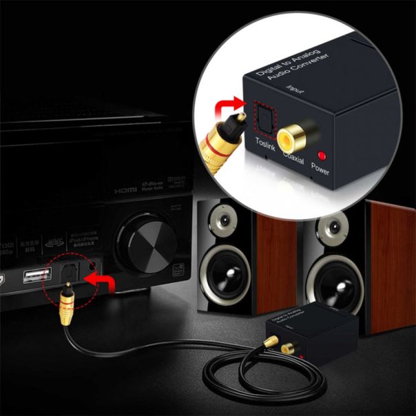 Digitalni na analogni audio konverter JWD-H9 - 77954