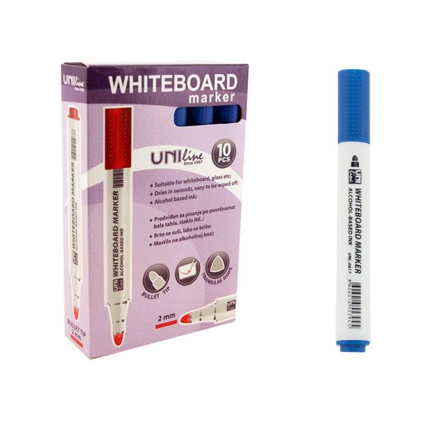 OCTOPUS Marker za belu tablu plavi okrugli vrh unl-0617 - 78322