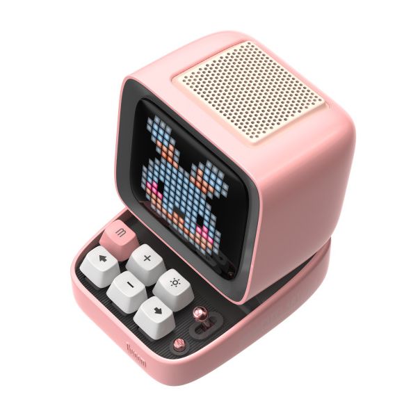 DIVOOM Bežični Bluetooth zvučnik DitooMic, pink - 90100058201
