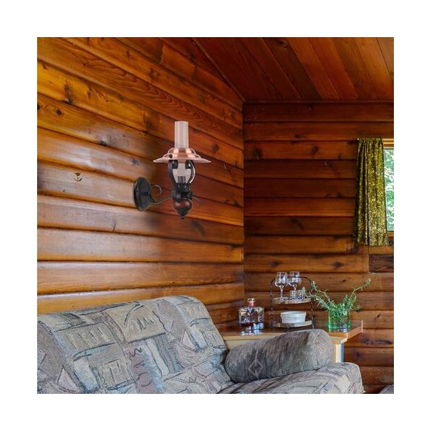 Rabalux Zidna lampa Enna E14 1x MAX 40W crna (7868) - 7868