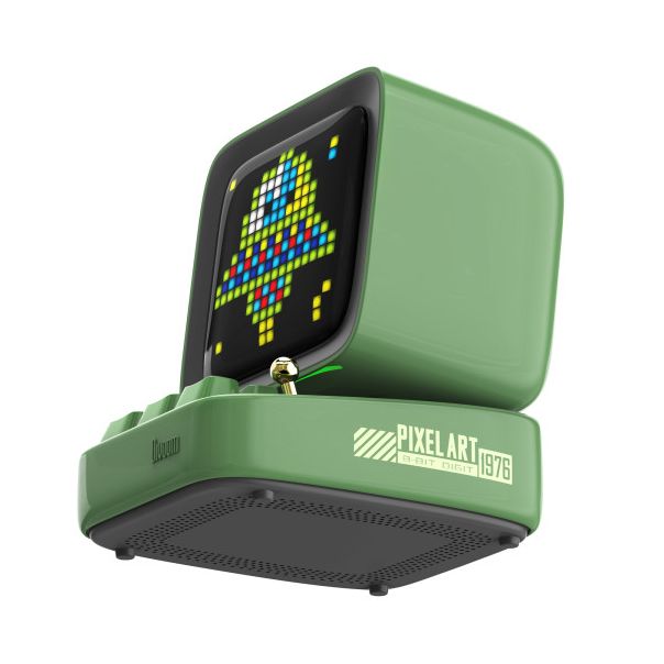 DIVOOM Bežični Bluetooth zvučnik DitooPro, zelena - 90100058208