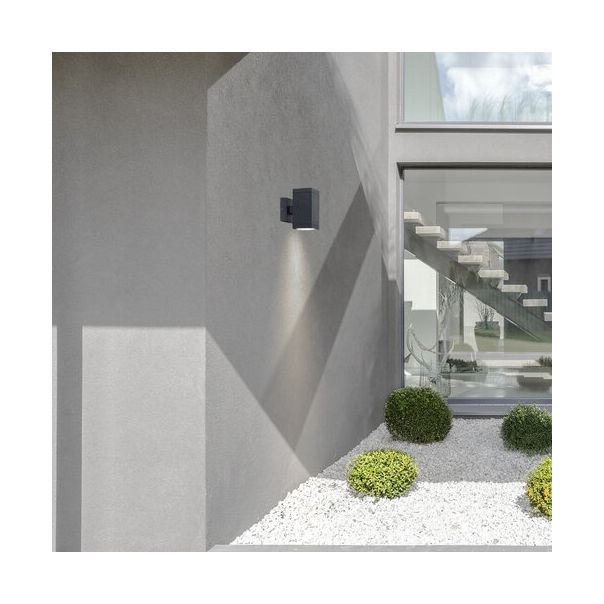 Rabalux Spoljna zidna rasveta Buffalo GU10 2x MAX 35W antracit siva (7888) - 7888