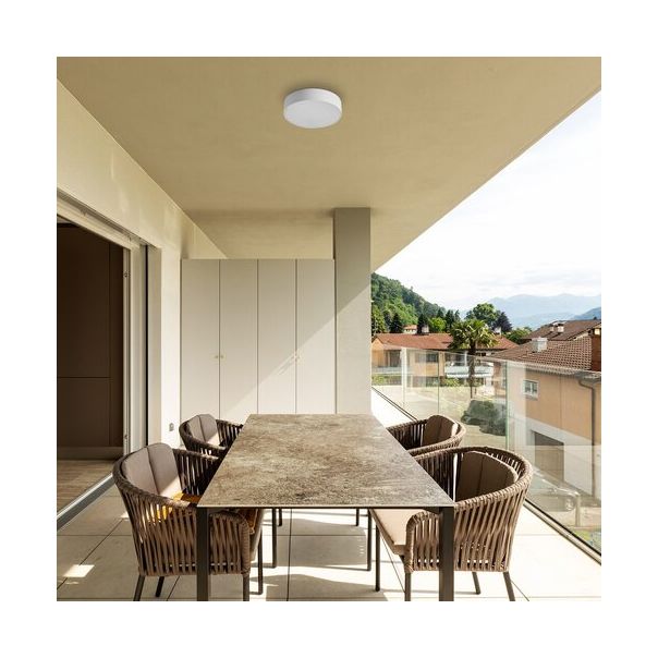 Rabalux Spoljna plafonska rasveta Tartu LED 18W mat belo (7893) - 7893