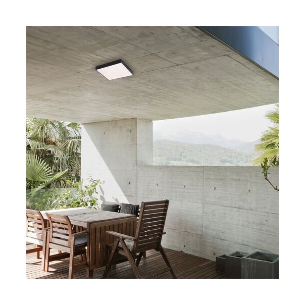 Rabalux Spoljna plafonska rasveta Tartu LED 24W mat crno (7900) - 7900