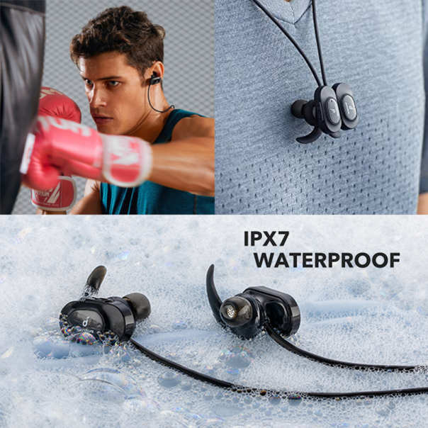Bluetooth slušalice ANKER A30i crne - EP3107695