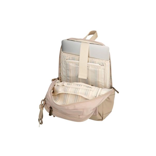 PEPE JEANS Ženski ranac za laptop bež - 8435692749074