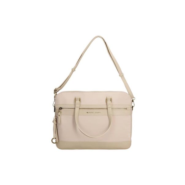 PEPE JEANS Ženska torba za laptop bež - 8435692749272