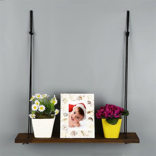 HANAH HOME Zidna polica Aa046, braon - 792EVL1761