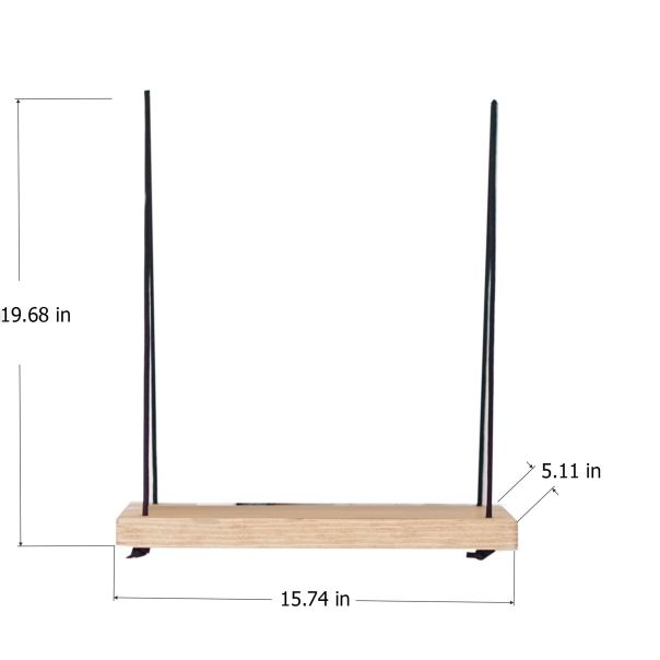 HANAH HOME Zidna polica Aa055, krem - 792EVL1768