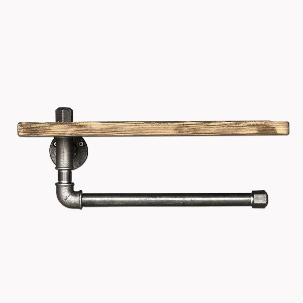 HANAH HOME Polica za kupatilo BoruRaf035, braon - 792EVL1807