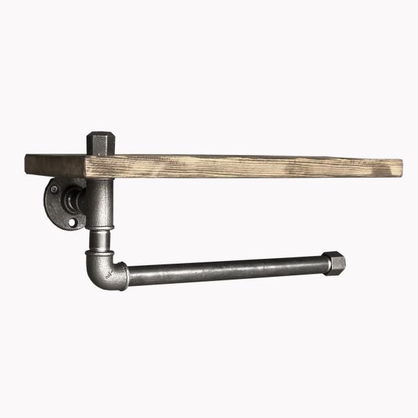 HANAH HOME Polica za kupatilo BoruRaf035, braon - 792EVL1807