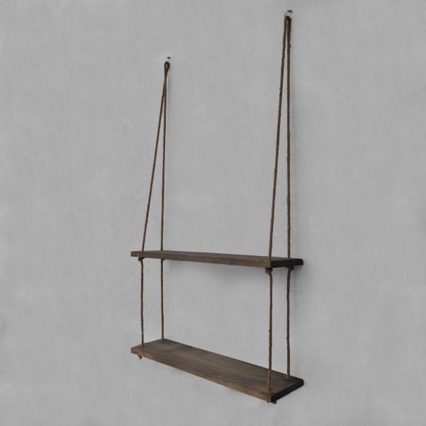 HANAH HOME Zidna polica Aa042 v2, braon - 792EVL1809