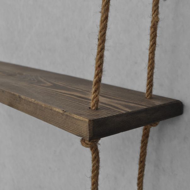 HANAH HOME Zidna polica Aa042 v2, braon - 792EVL1809