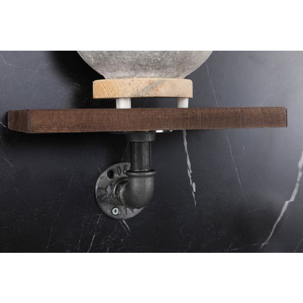 HANAH HOME Zidna polica Boruraf056, braon - 792EVL1830