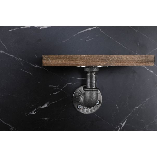 HANAH HOME Zidna polica Boruraf056, braon - 792EVL1830